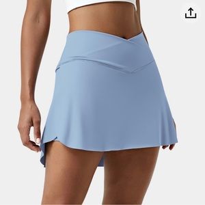 NWT Halara Everyday Cloudful cross-over skirt
